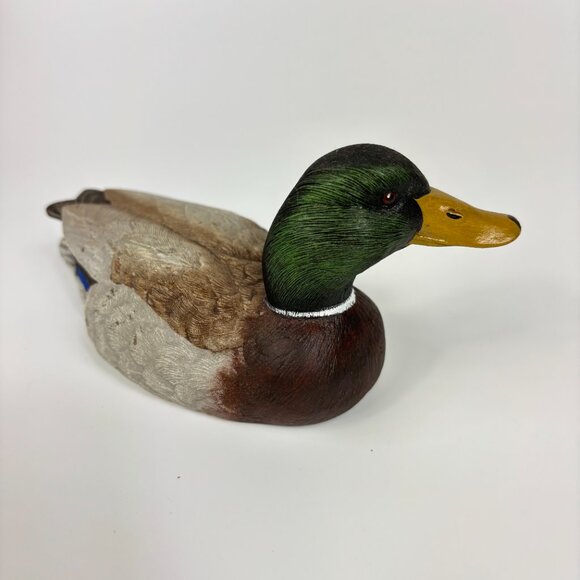Vintage Mallard Drake Mallard Male Duck Decoy Waterfowl Collection Canada - Picture 5 of 10